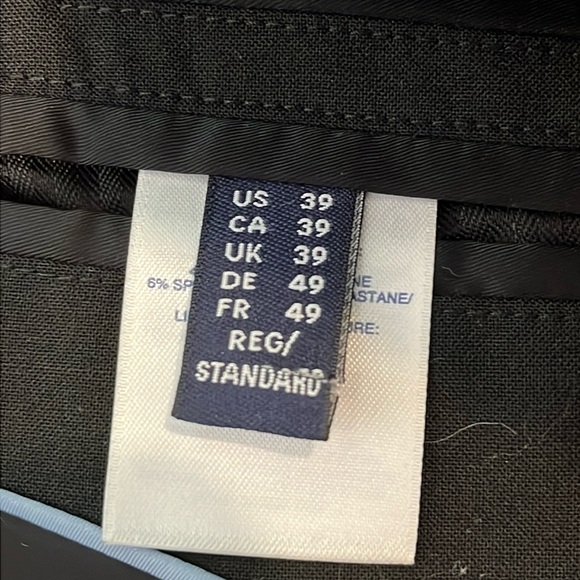 NWT Lands End Mens Washable Wool 2 Button Traditional Suit Jacket 39R Regular - Picture 6 of 10